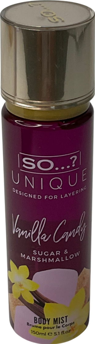 so.. Unique Vanilla Candy Body Mist Vanilla Candy 150ml