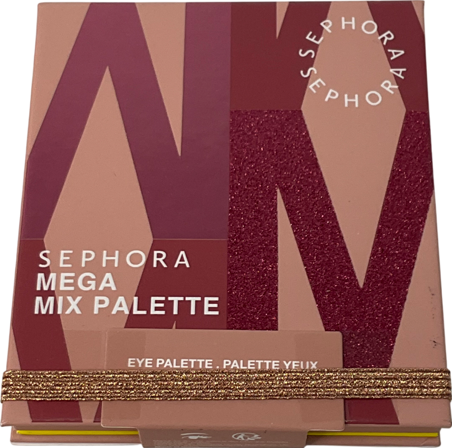 sephora Mega Mix Palette Rebellious Rosey Nude 88g