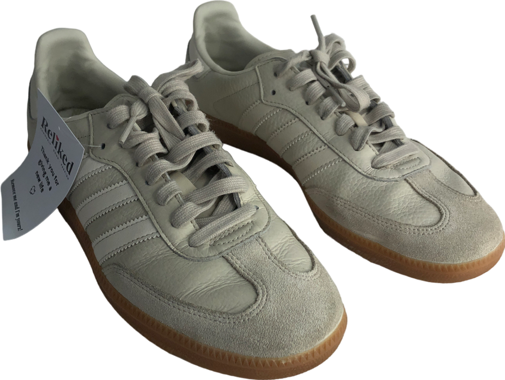 adidas Samba OG logo-print leather low-top trainersUK 7 EU 40 👠