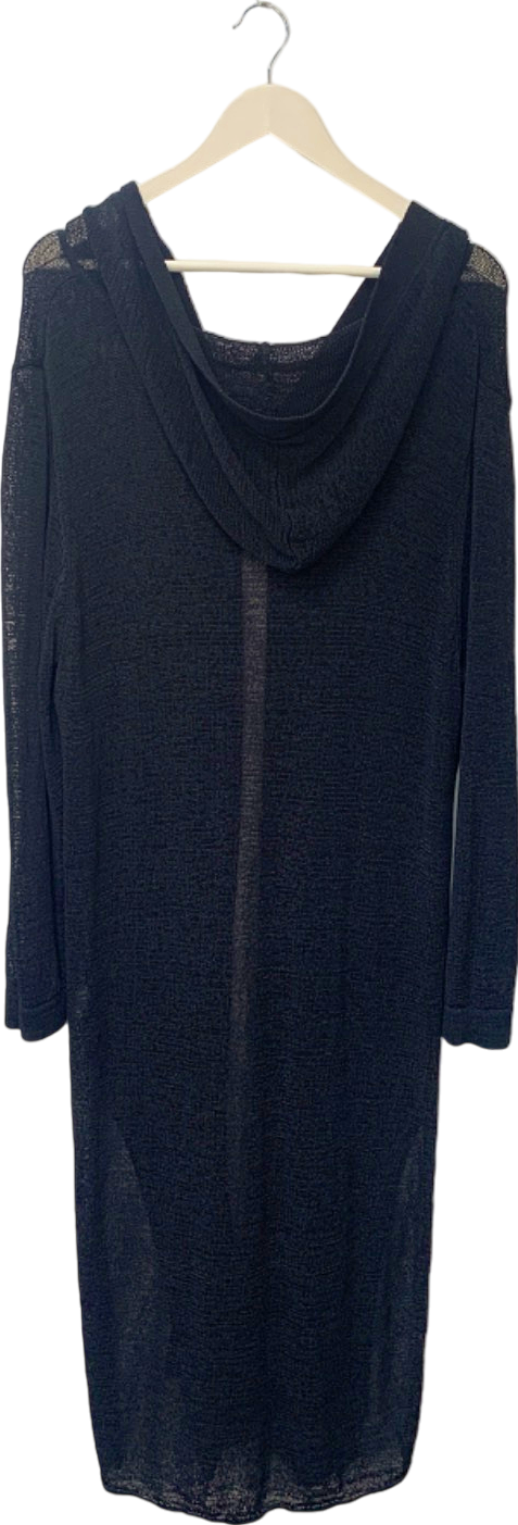 Aracdis Black Hooded Cardigan uk 22/24