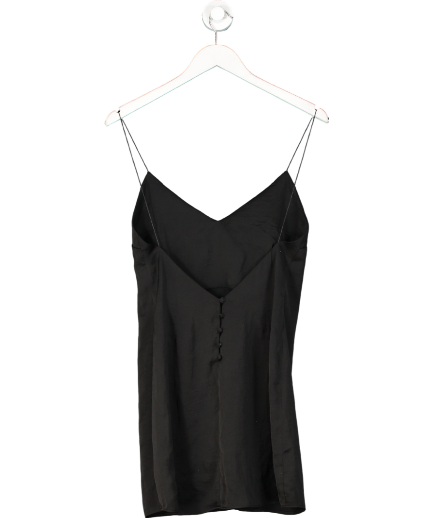 hella sundays Black Mia Slip Dress UK S