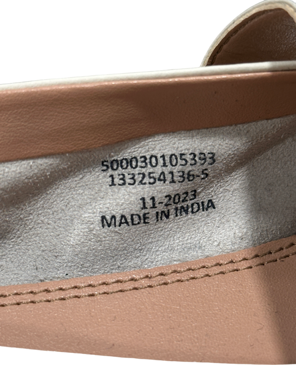 ASOS Cream Mary Jane Ballet Flats UK 5 EU 38 👠