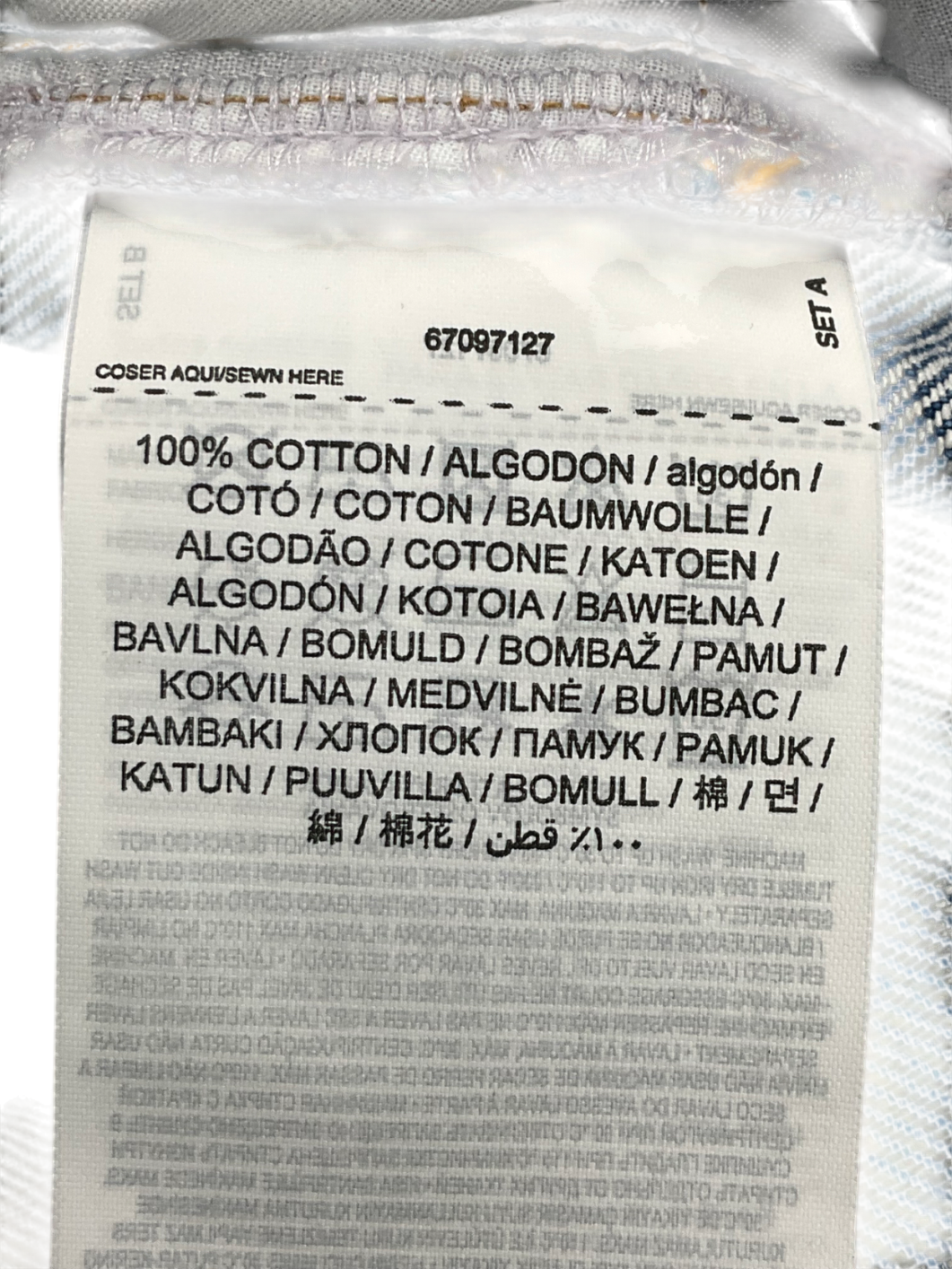 MANGO Blue High Waist Straight Shorts UK 8