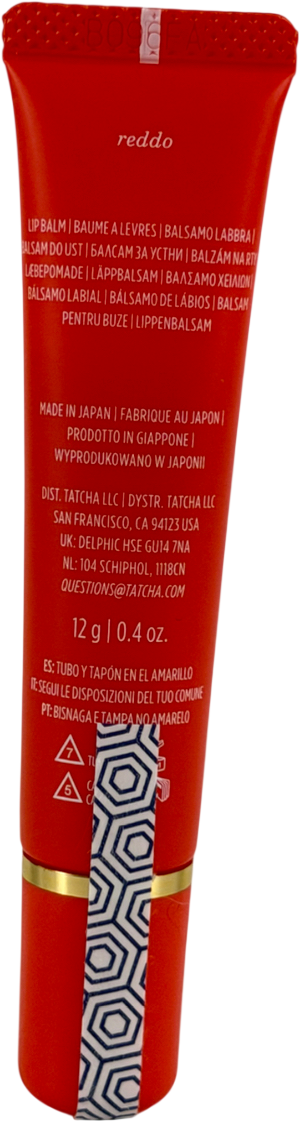 TATCHA The Melting Lip Balm Reddo 12g