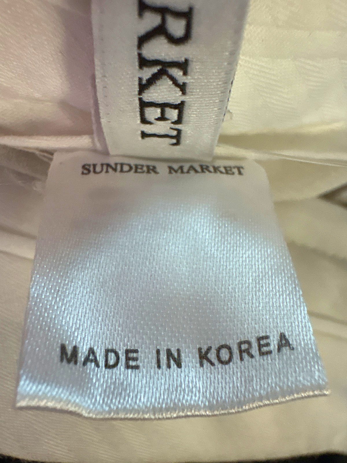 Sunder Market Cream Wide Leg Trousers UK M