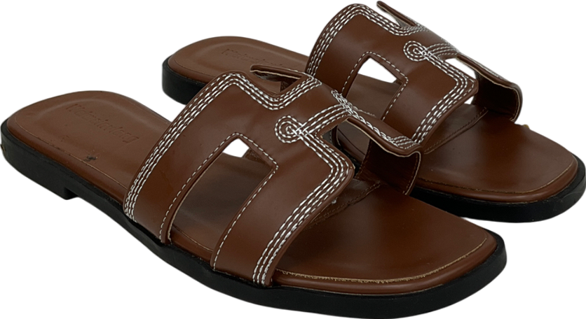 weiweivlang Brown Tan Sandal UK 2 EU 35 👠