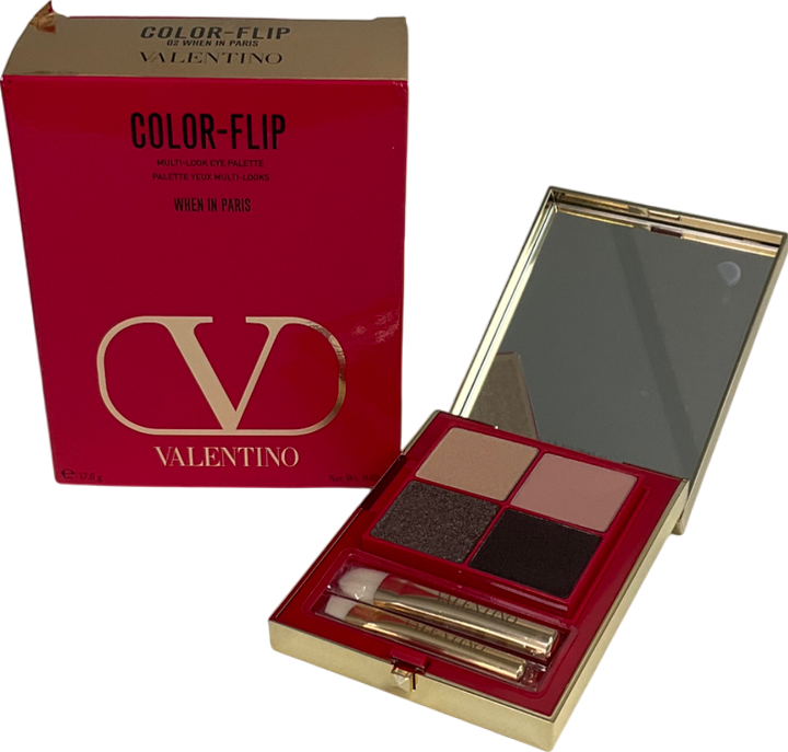 Valentino Beauty Colour Flip 8 Colours Multi-look Eye Palette 02 When In Paris 17.6g