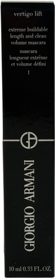 Giorgio Armani Vertigo Lift Mascara Black 10ml