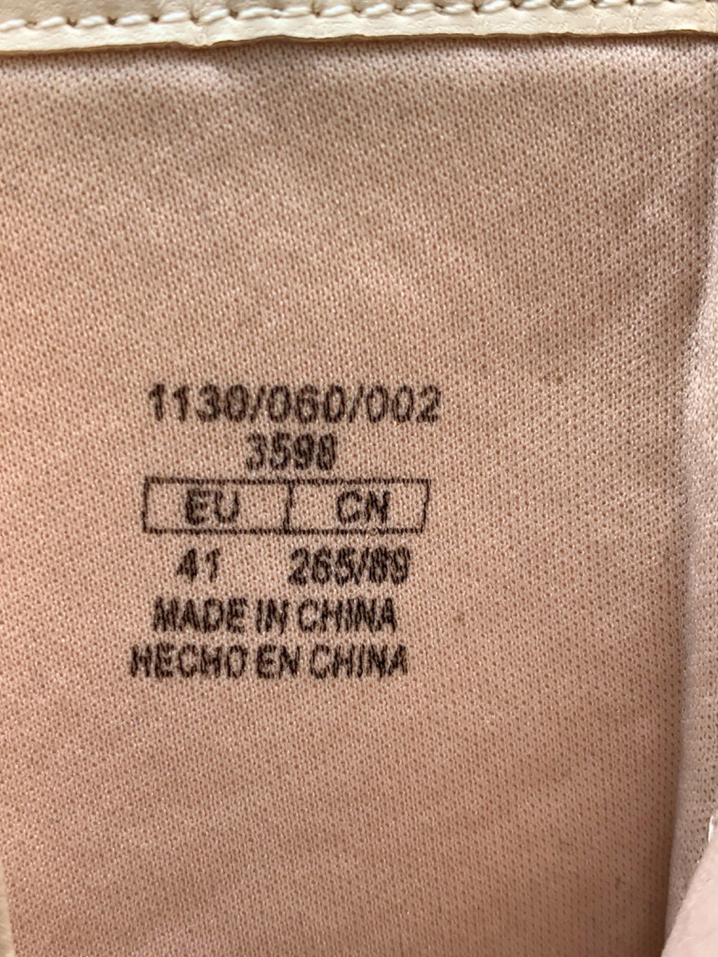 Bershka Beige Platform Block Heel Boots EU 41 UK 8