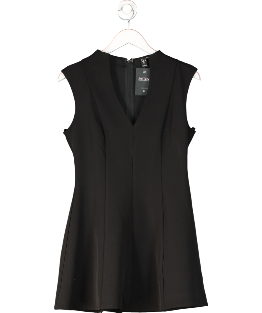 windsor Black A-line Crêpe Dress UK M