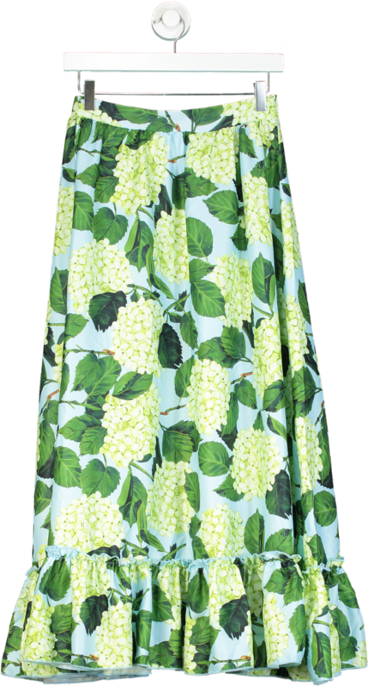 Multi-Coloured Floral Maxi Skirt No Size