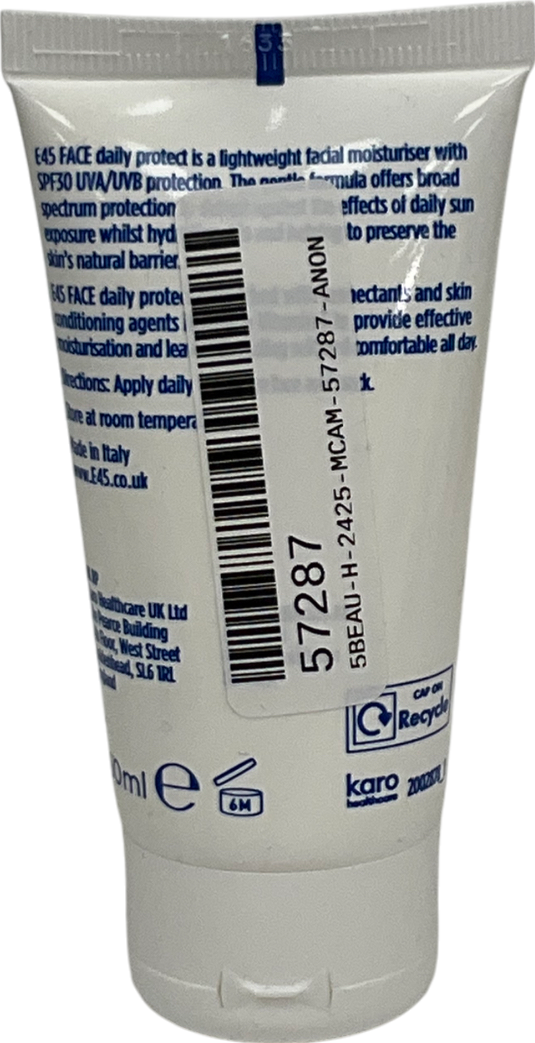 e45 Face Daily Protect Spf 30 50ml