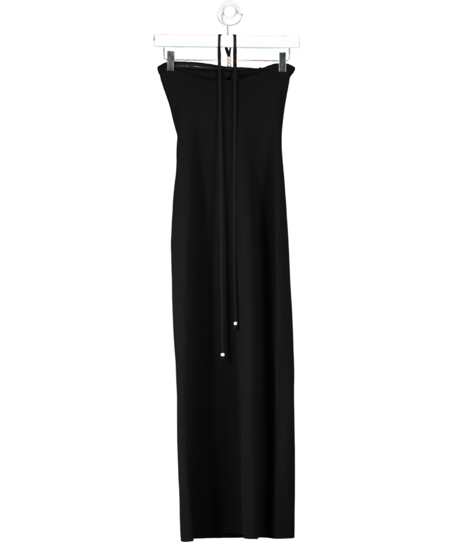 SIR. The Label Black Salvador Beaded Halter Dress UK 10