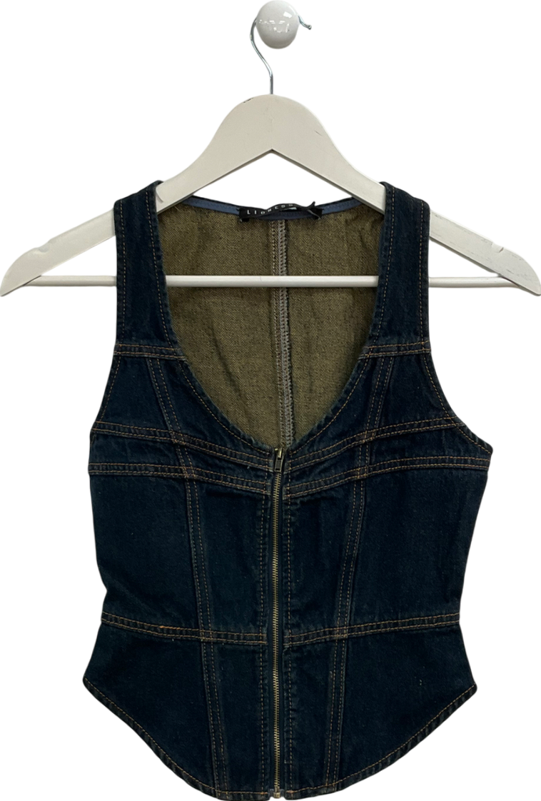 Lioness Blue Westwood Top In Indigo UK XS