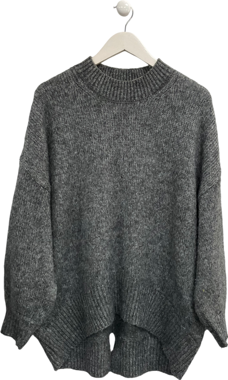 TU Grey High Neck Jumper UK 18