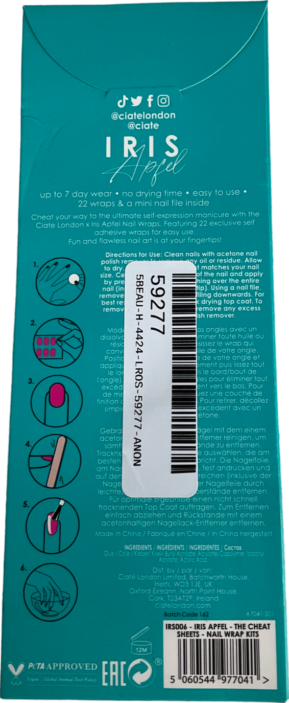 Ciate Nail Wrap Kit One size