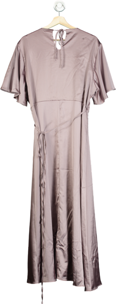 Rewritten Mauve Wrap Dress XL
