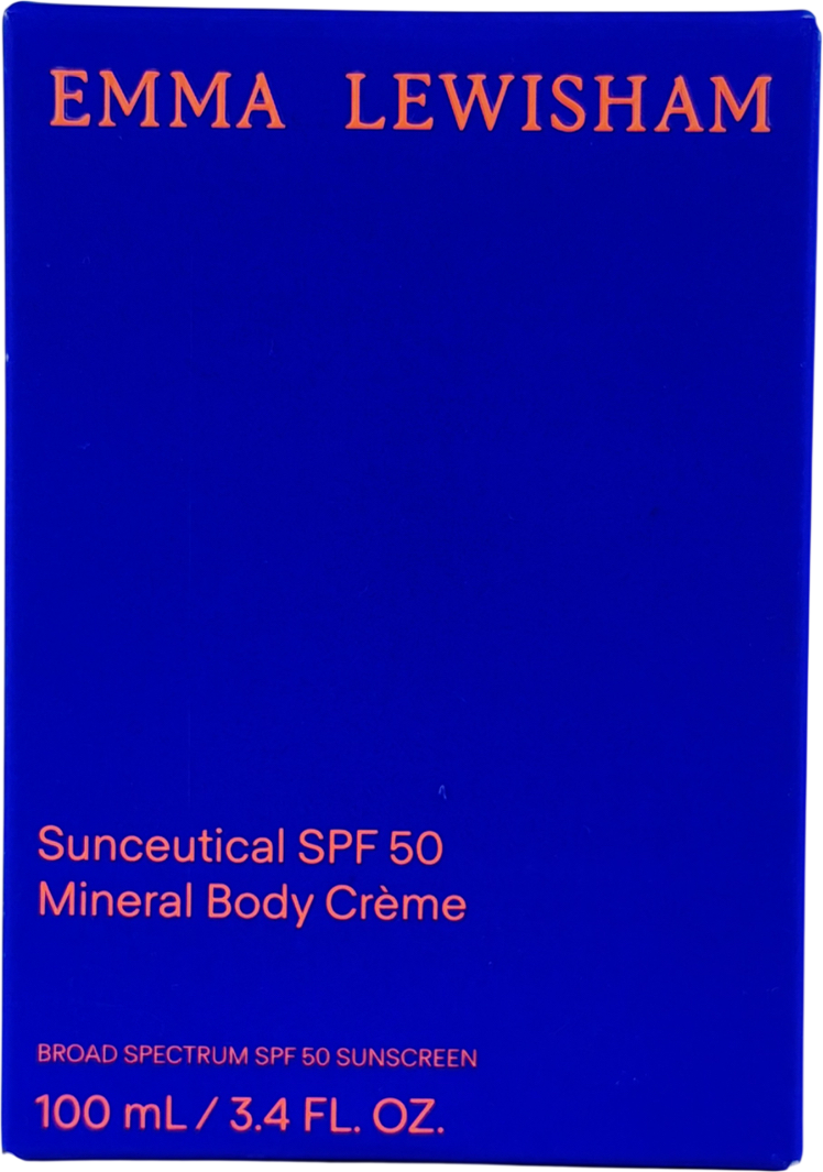 EMMA LEWISHAM Sunceutical Spf 50 Mineral Body Crème 100ml