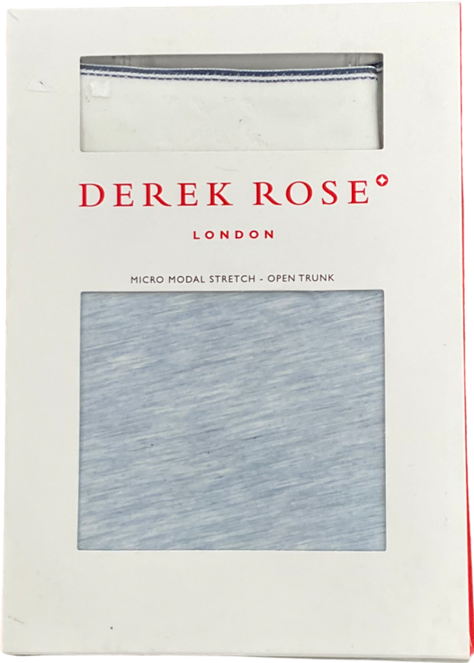 Derek Rose White Micro Modal Open Trunks UK M