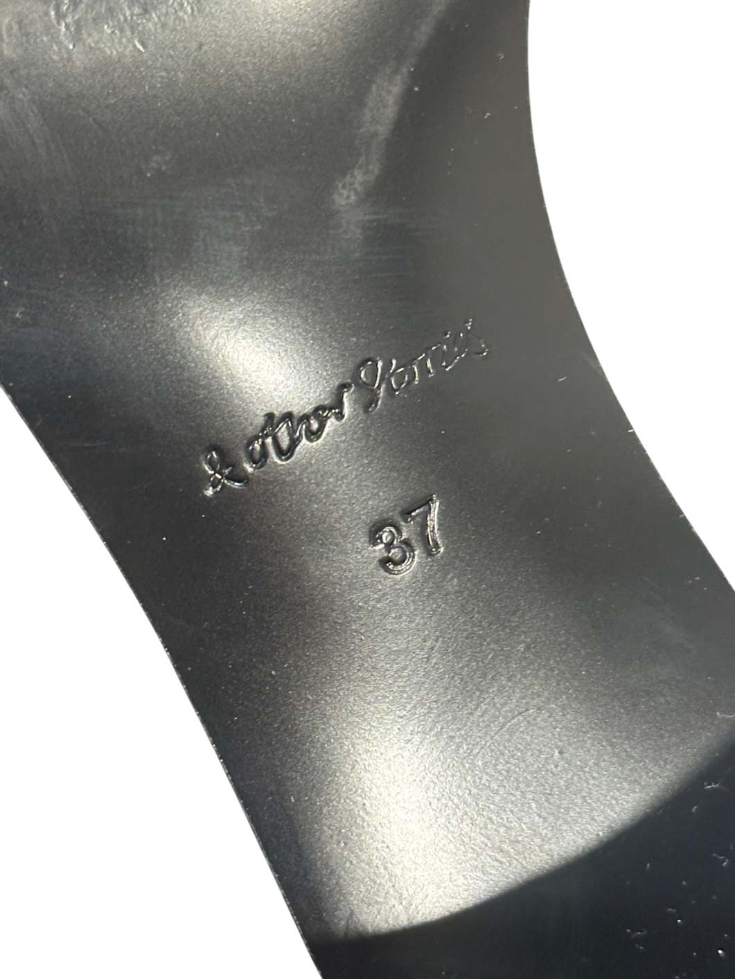 & Other Stories Black Suede Knee High Boots UK 4 EU 37 👠