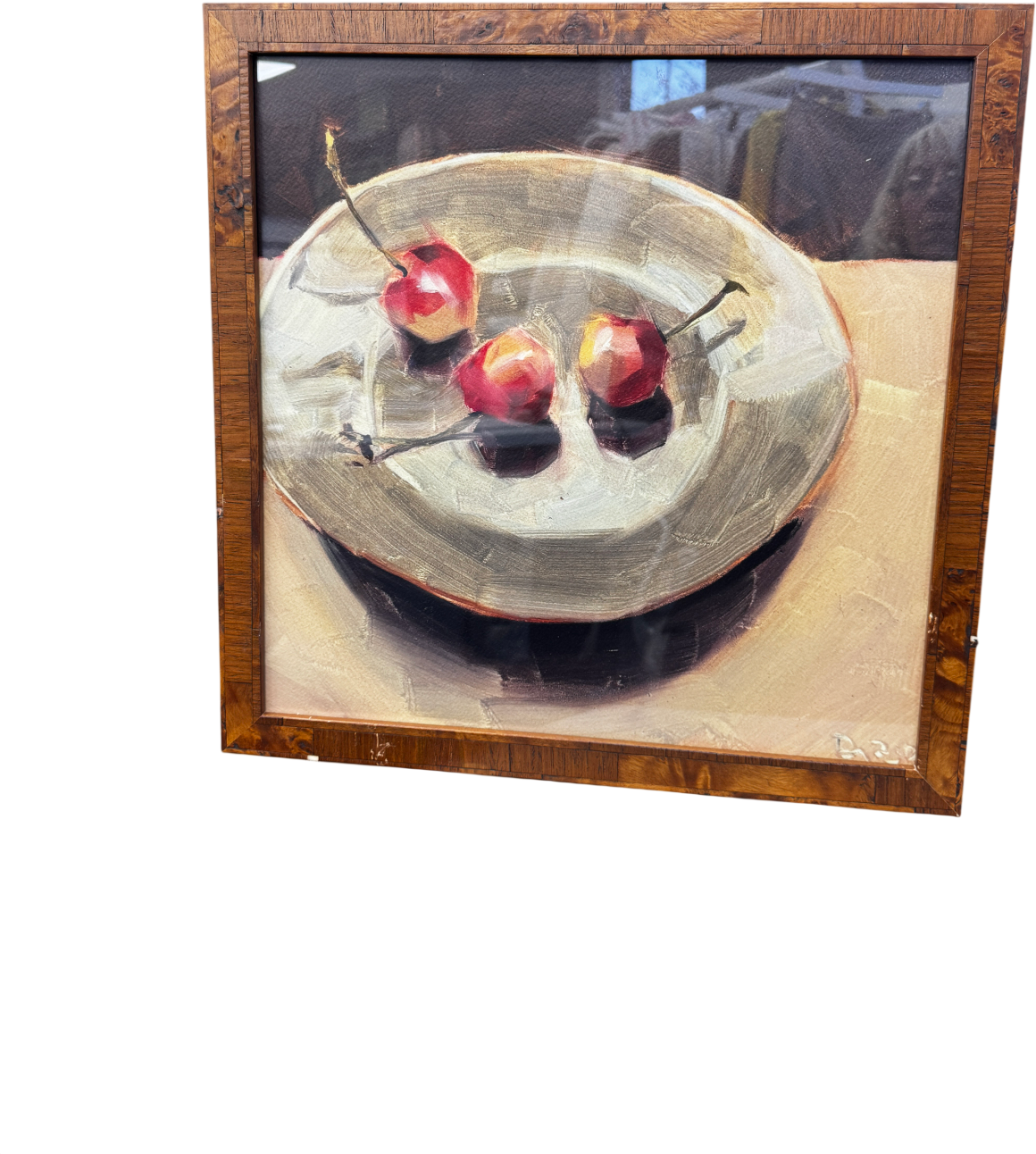 ARTFULLY WALLS Cherries Framed Print By Jenny Doh