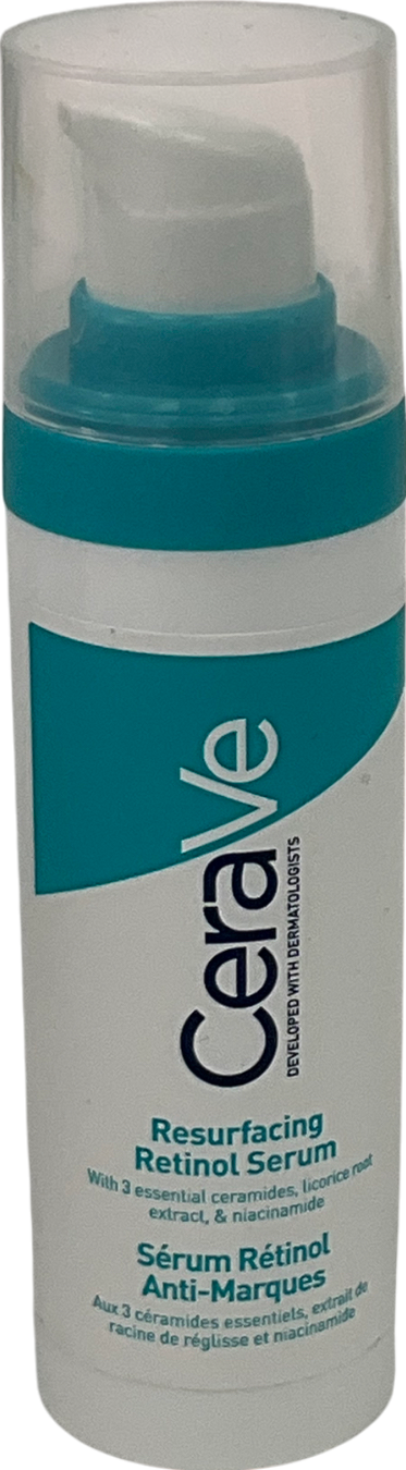 Cerave Resurfacing Retinol Serum With Ceramides And Niacinamide For Blemish-prone Skin 30ml