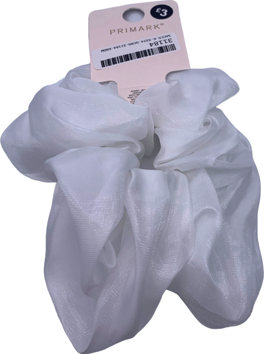 Primark White Scrunchie One Size