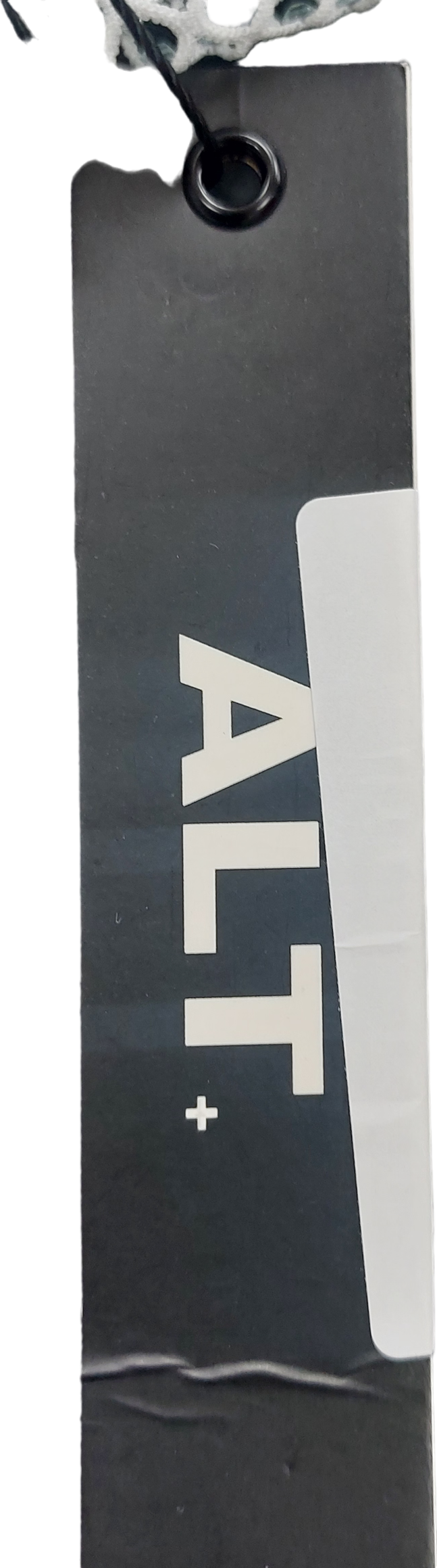 ALT White Open Mesh Dimante Dress UK S