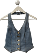 Guess Blue Denim Piper Vest UK M