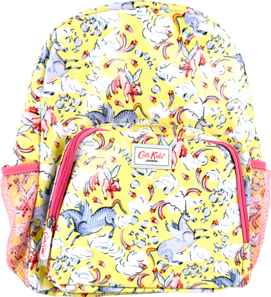 Cath Kidson Yellow Unicorn Backpack