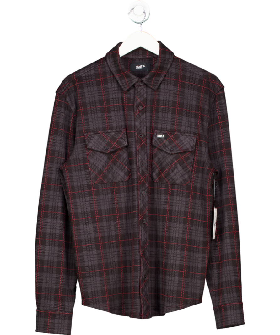 ghost Black Button Up Shirt UK L