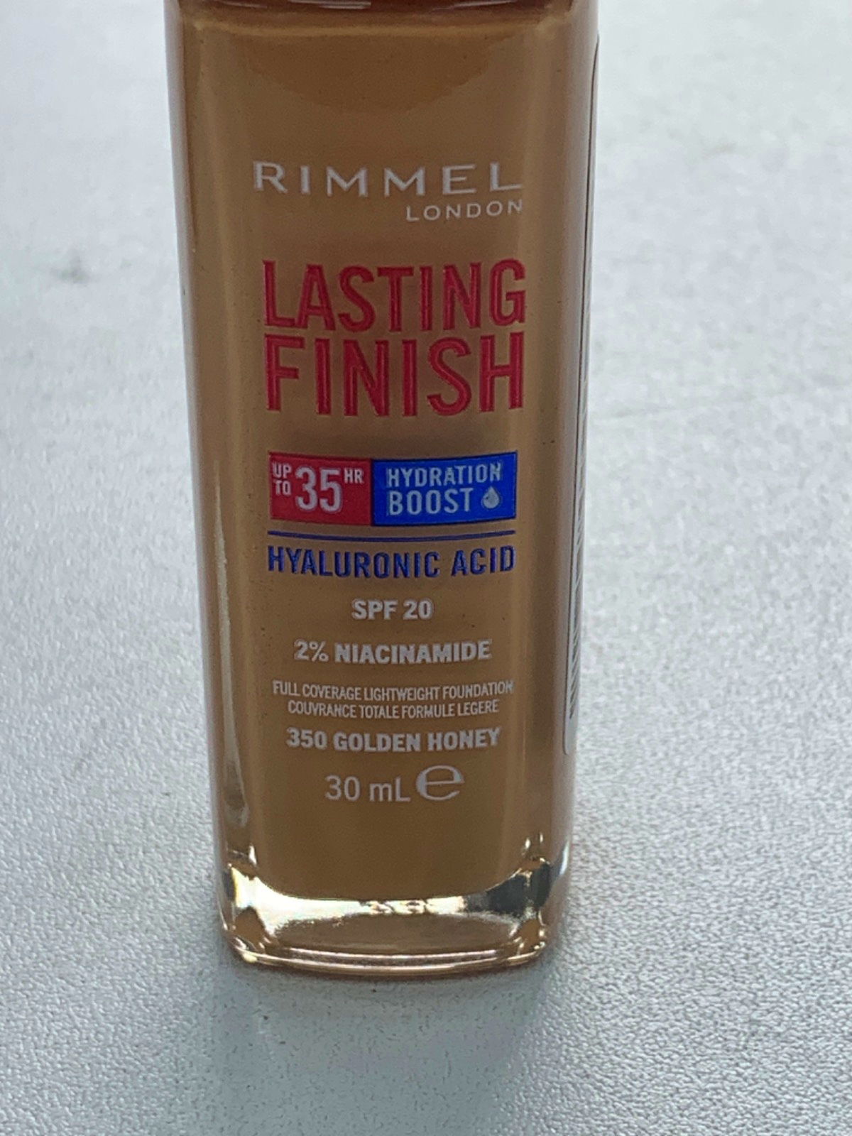 Rimmel London Lasting Finish Foundation 350 Golden Honey 30 mL