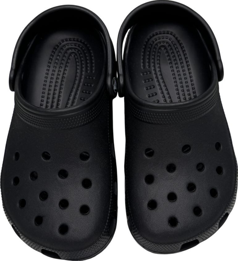 Crocs Black Kids' Classic Clog UK 2 EU 34 👼