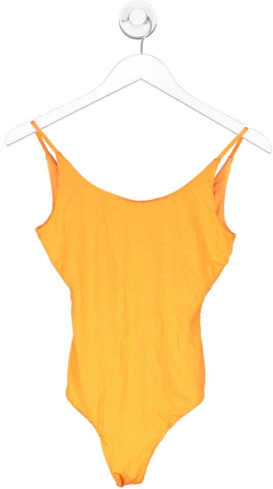 Lovers and Friends Orange Harlow Bodysuit UK XS