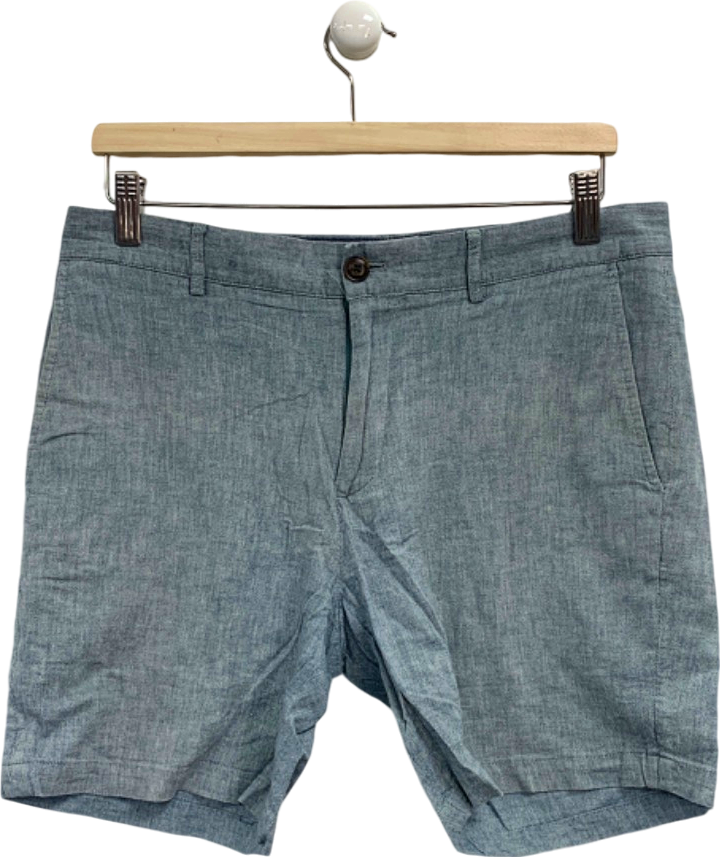 Club Monaco Blue Baxter Fit Shorts W30