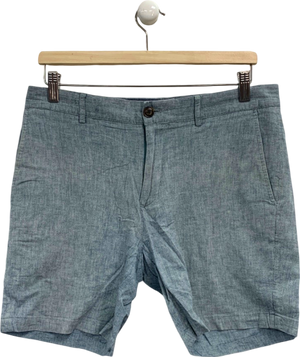 Club Monaco Blue Baxter Fit Shorts W30
