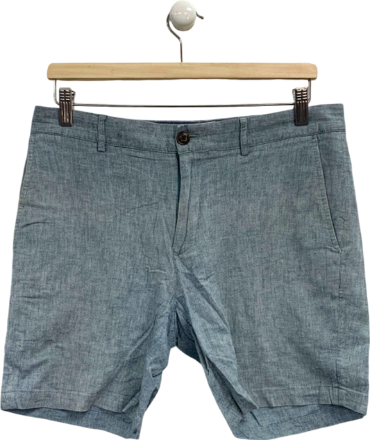 Club Monaco Blue Baxter Fit Shorts W30