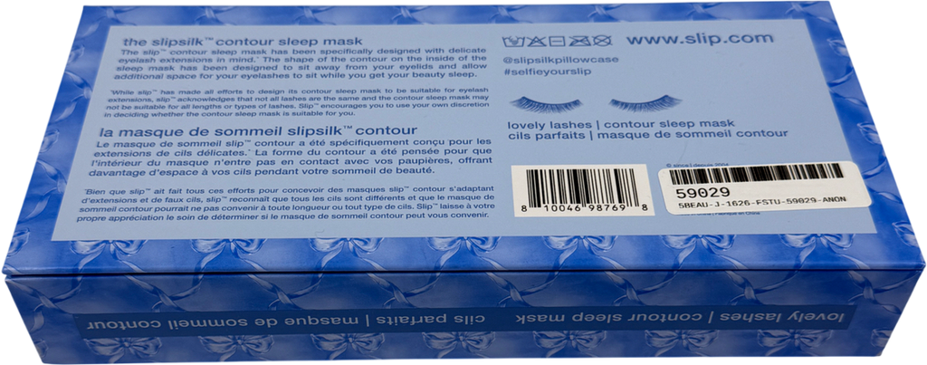 Slip Pure Silk Contour Sleep Mask - Bluebelle