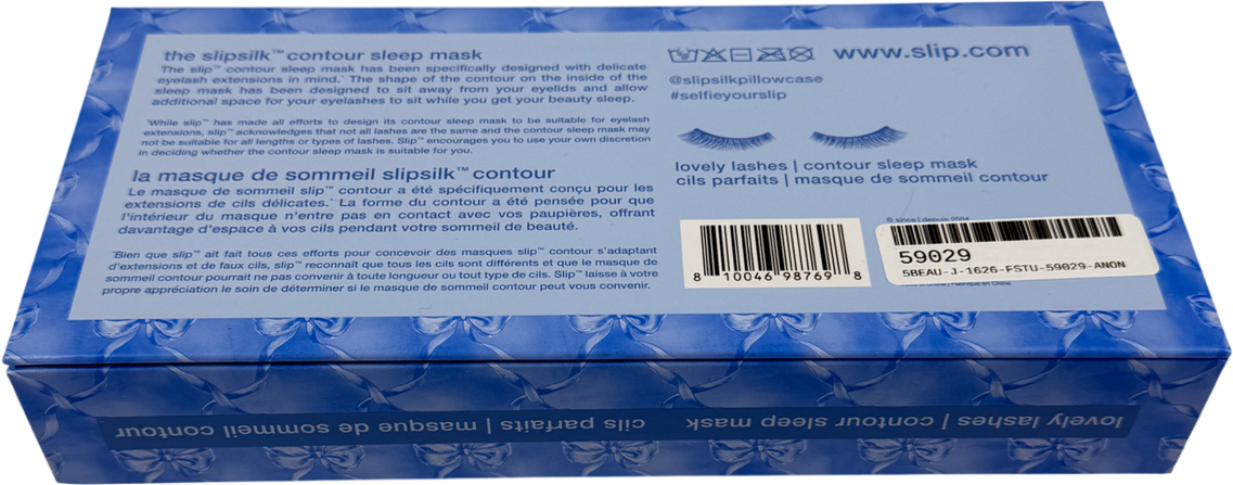 Slip Pure Silk Contour Sleep Mask - Bluebelle