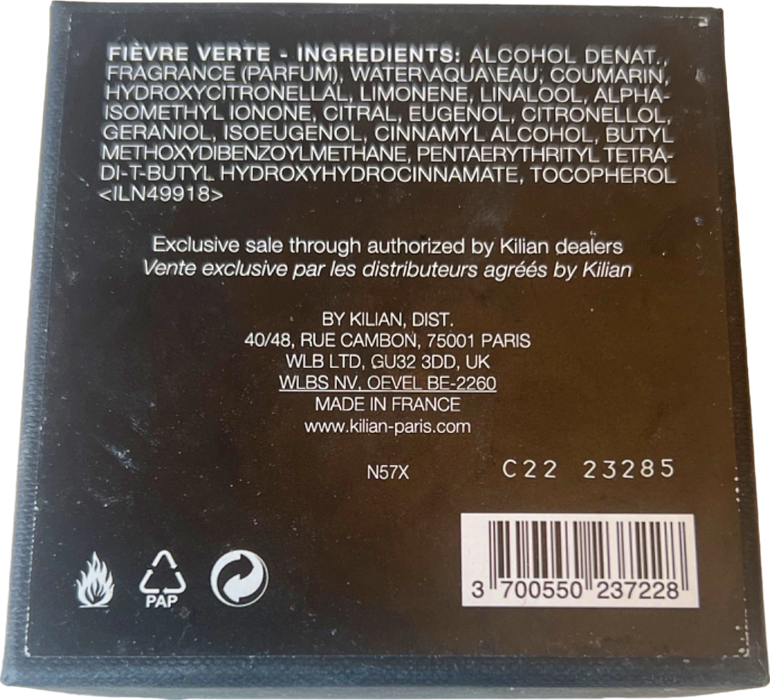 Kilian Fievre Verte Eau de Parfum 50ml