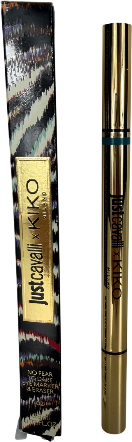 Kiko Just Cavalli No Fear To Dare Eyemarker & Eraser 02 0.6ml