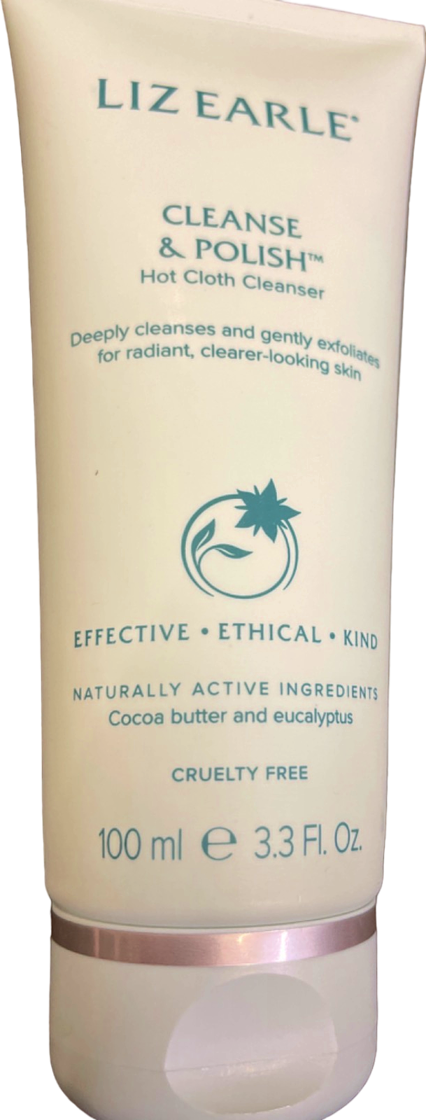 Liz Earle Cleanse & Polish Hot Cloth Cleanser 100 ml with cloth