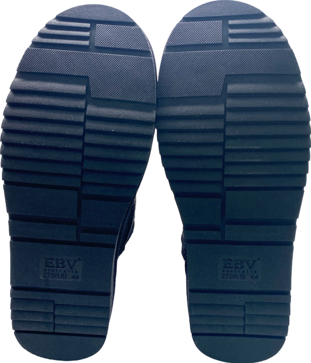 EBV Black Sheepskin Short Boots UK 10