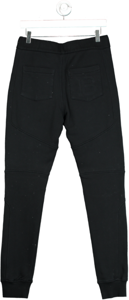 Balmain Black Jogger Trousers UK M