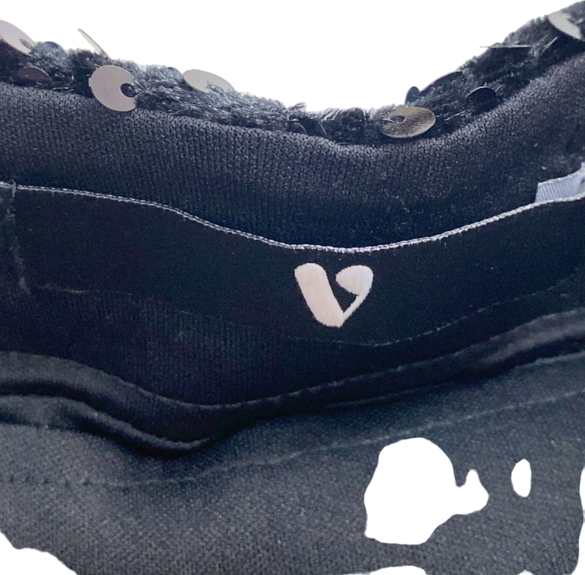 V By Very Black Sequin Leggings UK 18