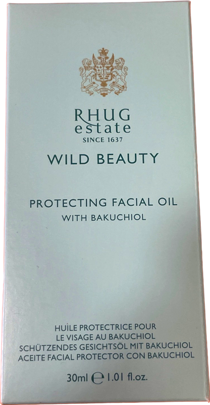 Rhug Estate Wild Beauty Protecting Facial Oil with Bakuchiol 30ml