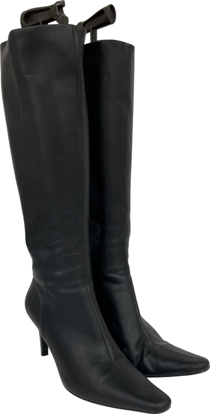 ASOS Black Knee High Boots UK 6 EU 39 👠