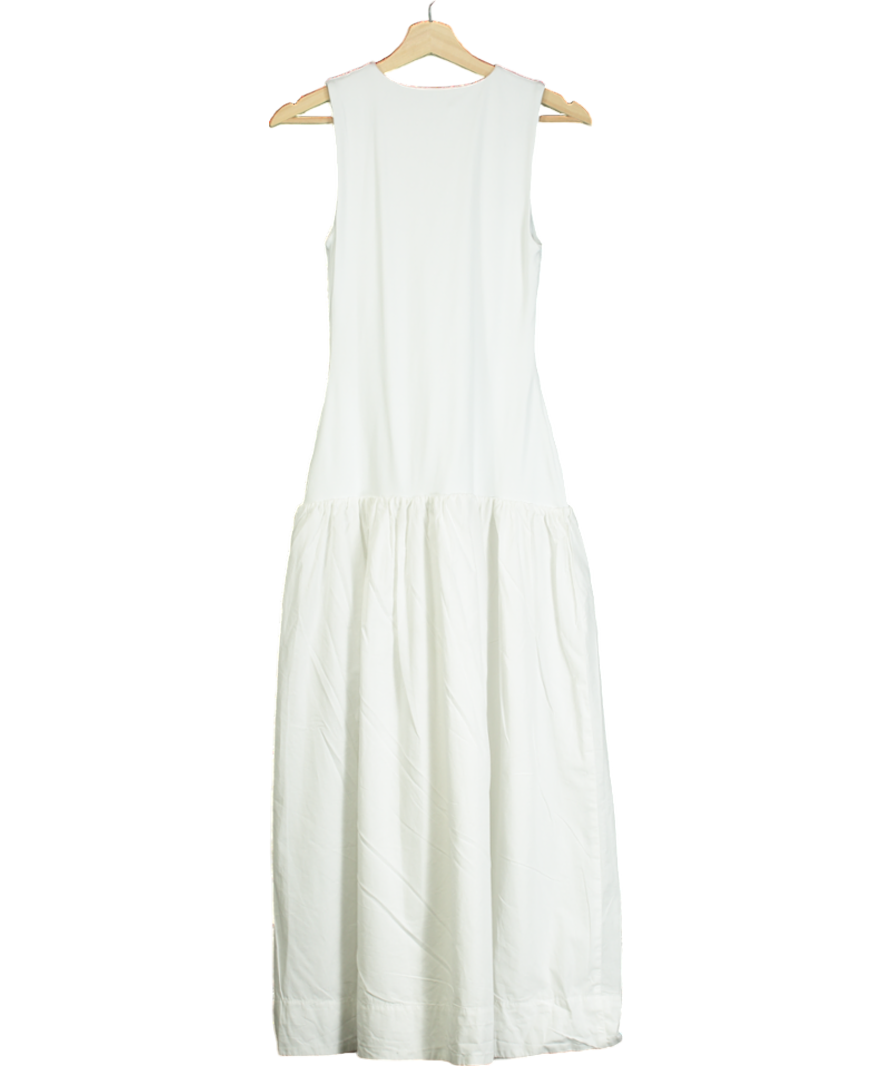 Babaton White Worldly Dress UK S