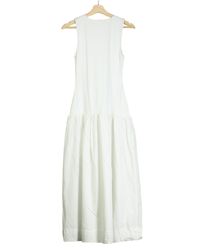 Babaton White Worldly Dress UK S