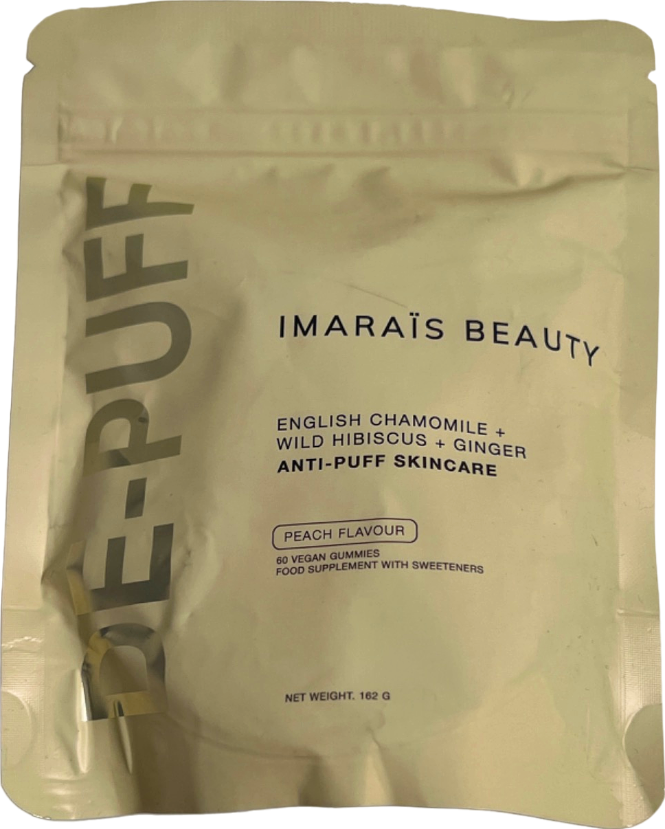 Imaraïs Beauty DE-PUFF Anti-Puff Skincare Peach Flavour 162g